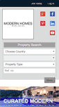 Mobile Screenshot of modernhomesworldwide.com